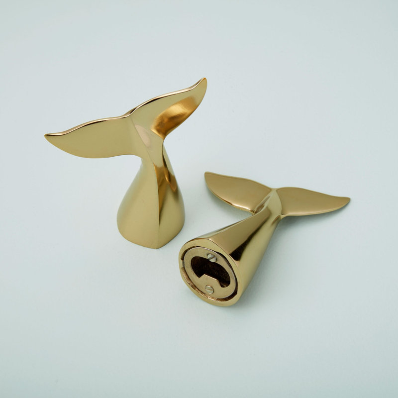 Ouvre-bouteille Gold Whale's Tail