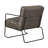 Faux Leather Armchair-1306893458