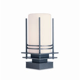 Banded Outdoor 1-Light 12.8" H Pier Mount Light