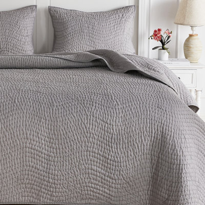 Cotton Wave Hand Stitch Quilt Set
