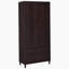 Armoire d'appoint haute 2 tiroirs avec 2 portes