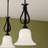 Leanna 1-Light Frosted Glass Bell Pendant-1619452805