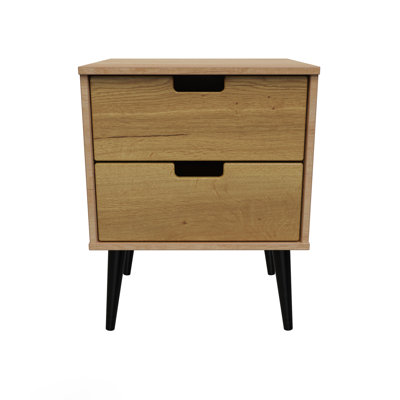 Buldir 45cm W Manufactured Wood Bedside Table