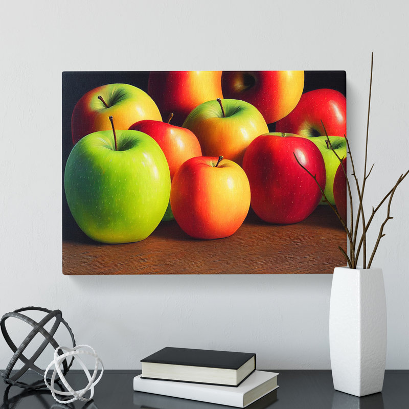 Selection Of Apples Vol.3 - Wrapped Canvas, 35cm H x 50cm W x 3cm D