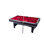 RACK Scorpius 7-Foot Multi Game with Table Tennis Billiard/Pool Table Tennis (Red)