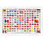 Flags of All Nations Framed Graphic Art