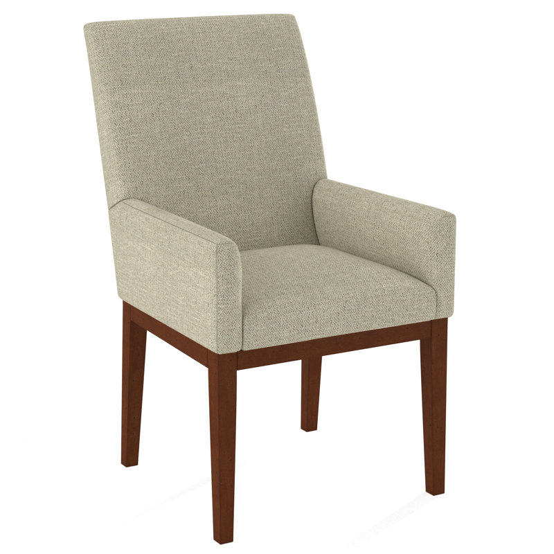 Upholstered Arm Chair, 61687-88, Weathered Gray