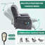 Fauteuil de massage inclinable électrique chauffant-807145722