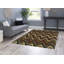 West Wick Abstract Handmade Tufted Brown Area Rug-783040539