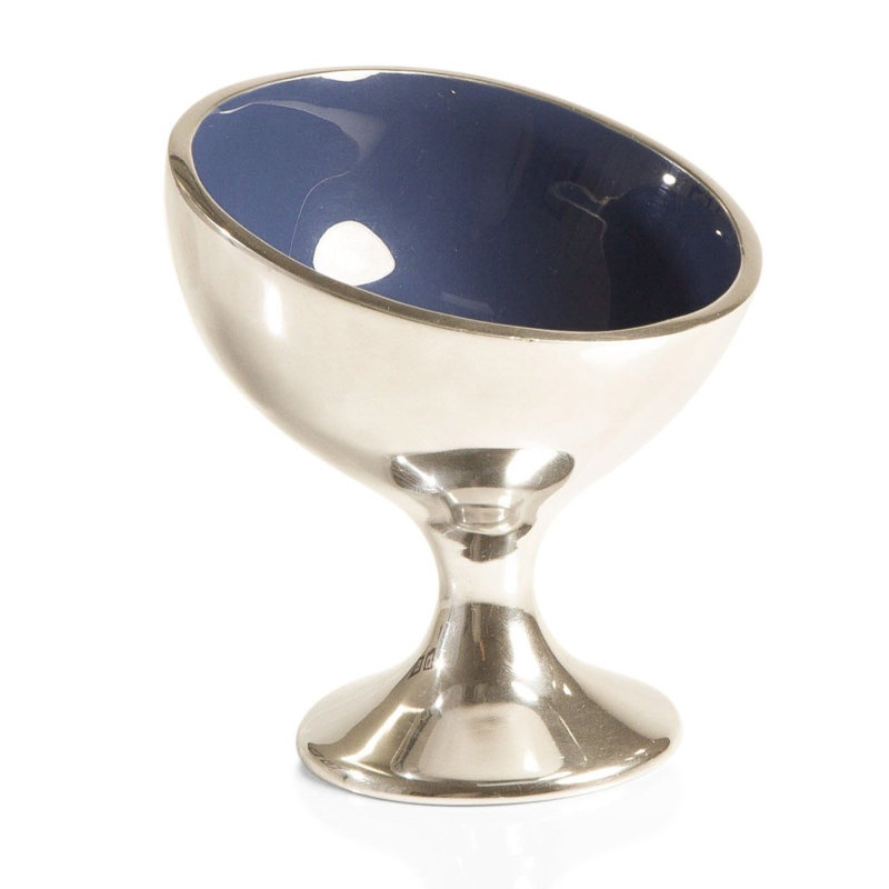 Icecream Cup, Silver/Indigo