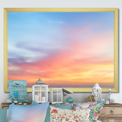 Cotton Candy Skies 2 - Sky, art mural