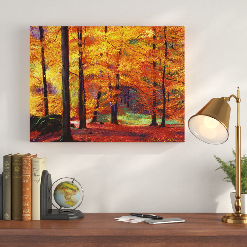 «Autumn Serenity», reproduction d'art sur toile, H 26 po x l 32 po x P 2 po