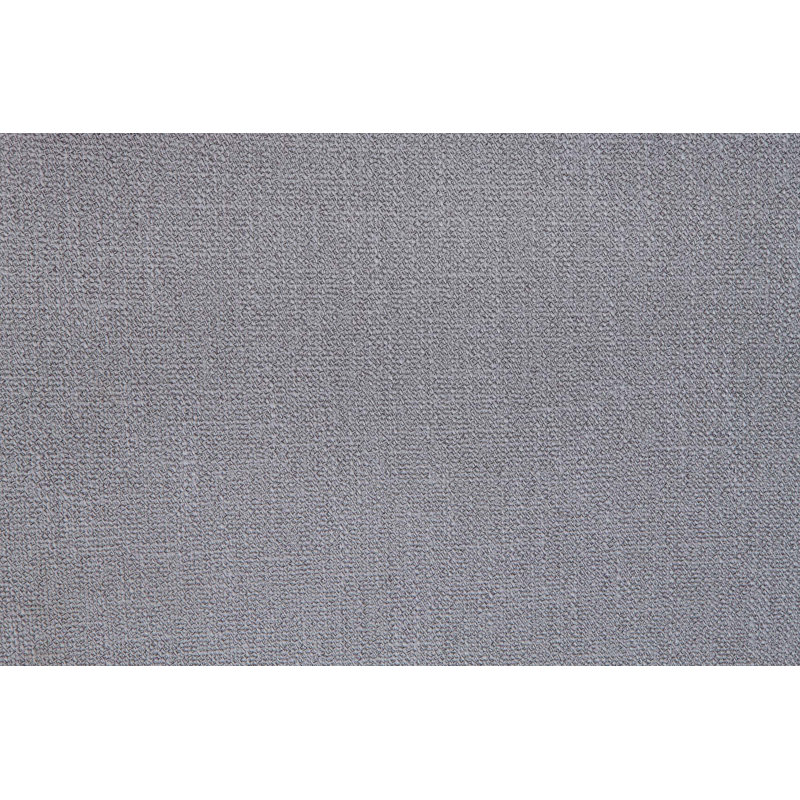 Chaise d'appoint en lin gris clair et chêne gris, ensemble de 2