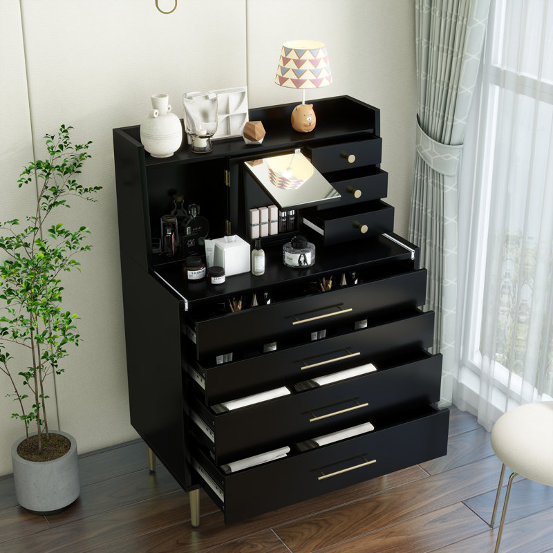 Coiffeuse Palwinder, Noir
