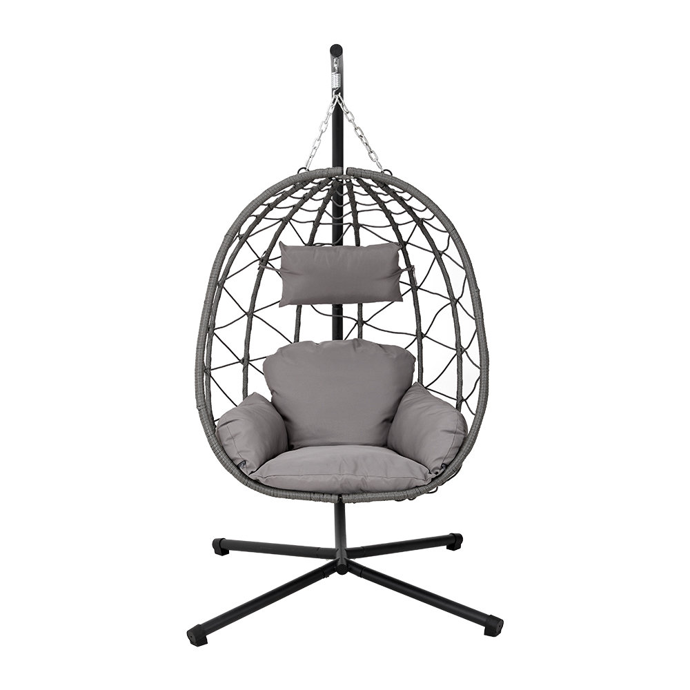 Egg-Shaped Chair Hammock with Stand
