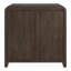 Armoire d'appoint rectangulaire en chêne brun de 32 po de large Caitlin-1358965316