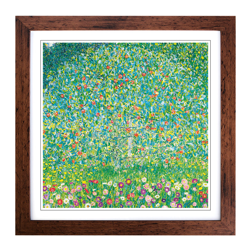 Gustav Klimt - Single Picture Frame Painting, Walnut