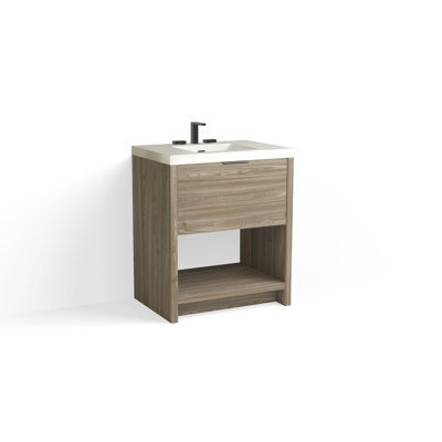Vista 30" W Freestanding Single Bathroom Vanity