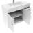 42'' Single Bathroom Vanity with Acrylic Top-67996100