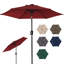 Cemil 225 cm W X 225 cm D Round Tilt Market Parasol with Crank Lift-1571194363