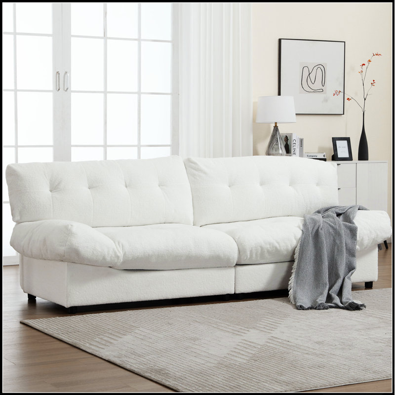 Canapé Cloud confortable avec des matériaux de qualité supérieure pour un confort et une durabilité inégalés dans le salon