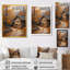 «Brown Yellow Autumn Rustic Retreat Barn» - reproduction d'art murale grange-106109262-134345818