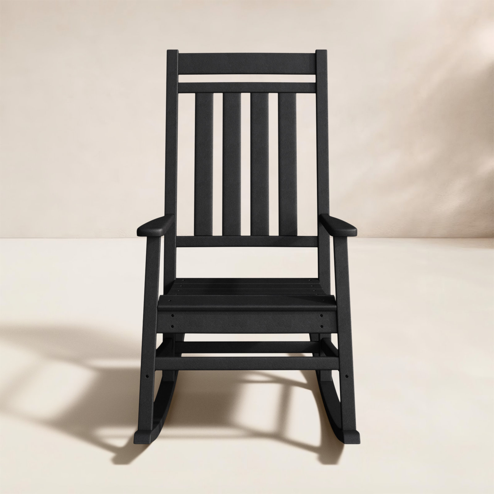 Estate Rocking Chair, Black
