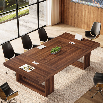 94.5" W Conference Table for 6-8 People