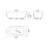 64 inch freestanding solid surface soaking bathtub for bathroom