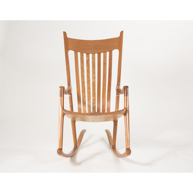 Solid Wood Rocking Chair