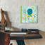 Art mural en verre épique «Underwater World 2» par Farida Zaman, 12 po x 12 po