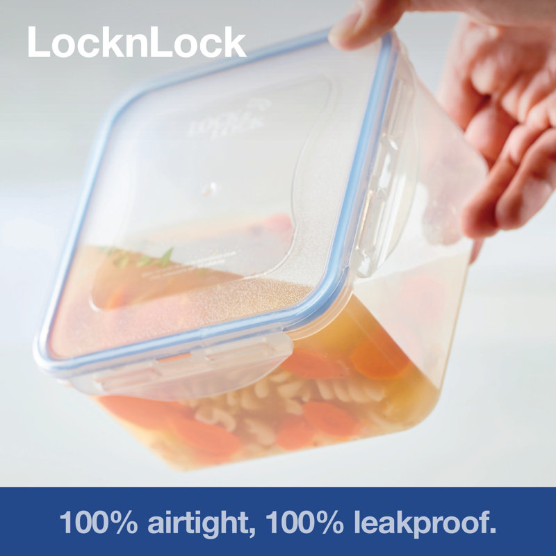 Clear BPA-Free Plastic Food Storage Jar Set, 10 Piece