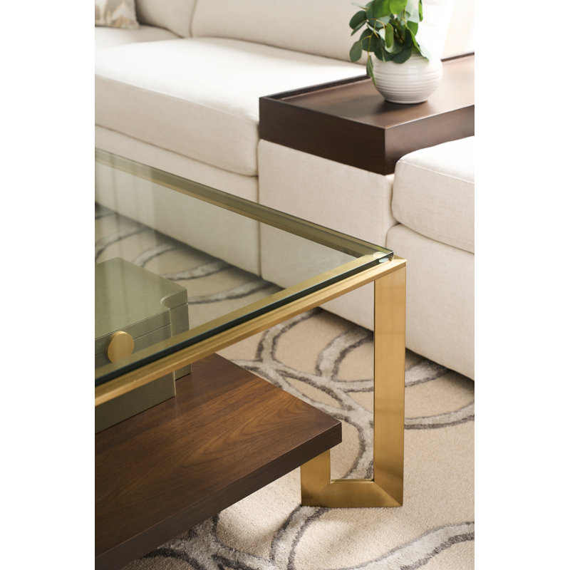 Cannon Glass Cocktail Table