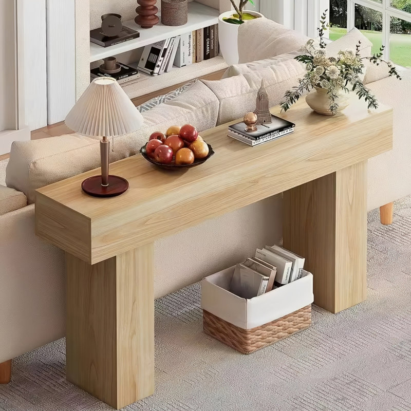 Console simple et moderne, H 31,5 po x l 78,7 po x P 11,8 po