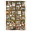 24 Photos Collage Picture Frame, Wall Hanging Gallery Display, Rustic Gold-202192338