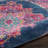 Abbate Oriental Navy Blue/Pink Area Rug-2136925985