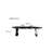 Irregularly shaped marble coffee table-116816657