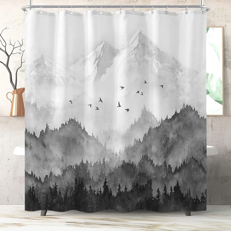 Rideau de douche, Gray Toile