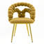 Chaises de salle à manger en velours-643849109