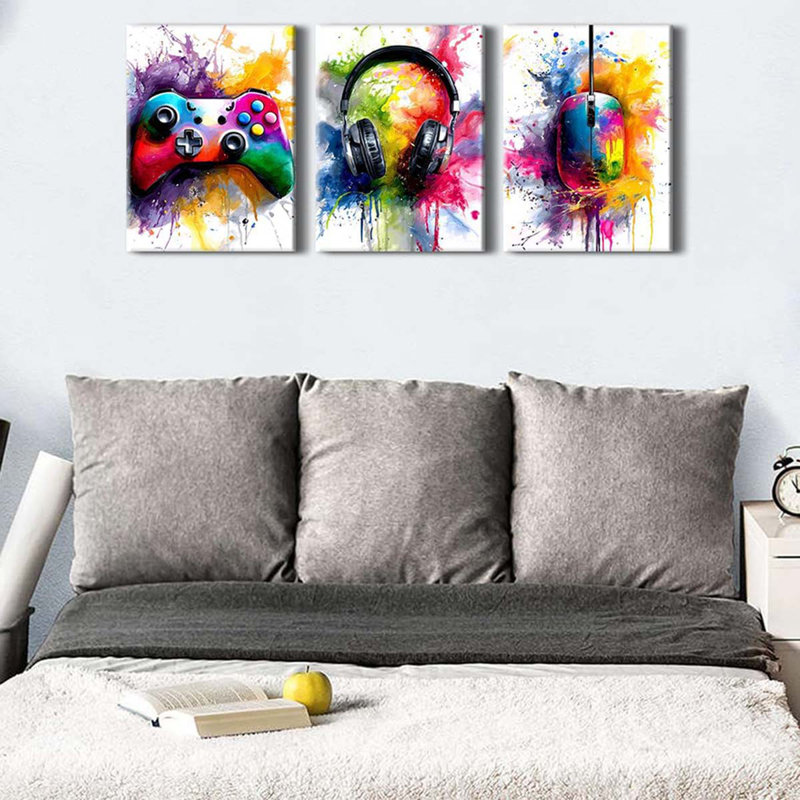 3 Piece Wrapped Canvas Print