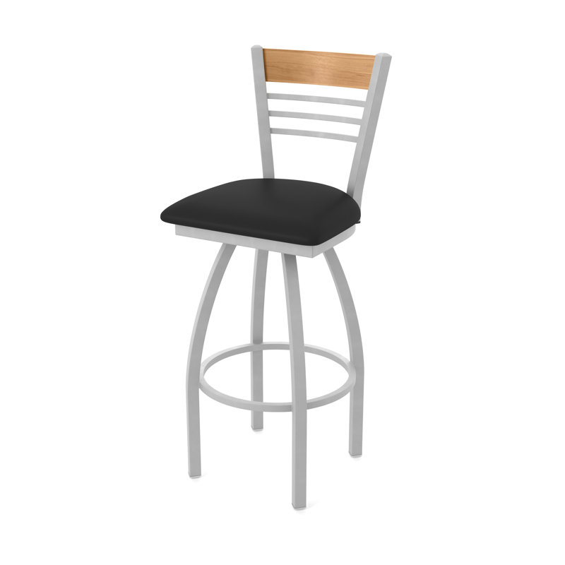 Tabouret tournant 880 Eleanor, Gris, Noir, Très grand (assise de 36 po de hauteur)