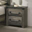 Table de chevet Farmhouse Rustic Grey