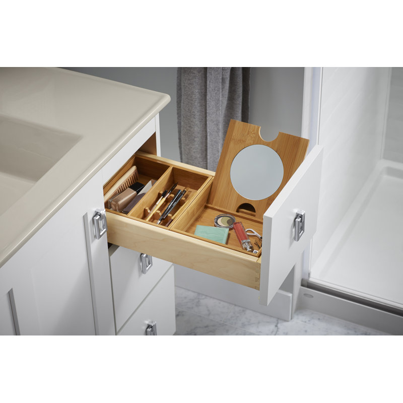 1.81"H x 8.69"W x 8.25"D Drawer Organizer
