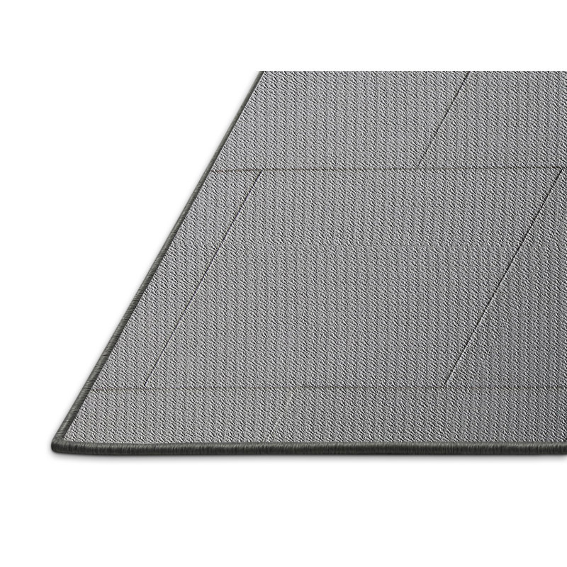 Tapis géométrique gris, Rectangle 2 pi x 3 pi