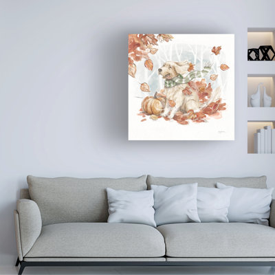  Art mural sur toile Mary Urban Autumn Dogs II