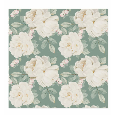 «Floral Classic Flowers IV Cottage», reproduction d'art sans cadre