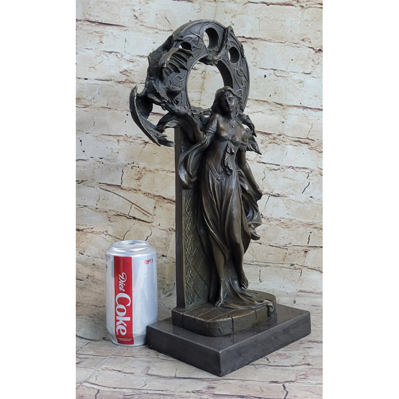 Sculpture en bronze Madri