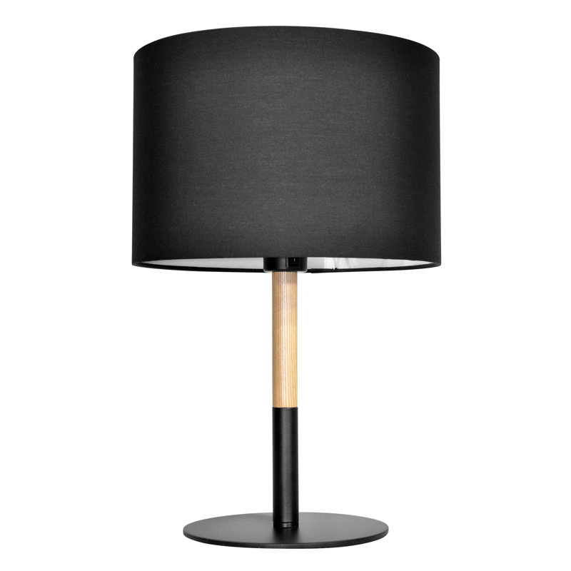 Agnes Metal Table Lamp, Black