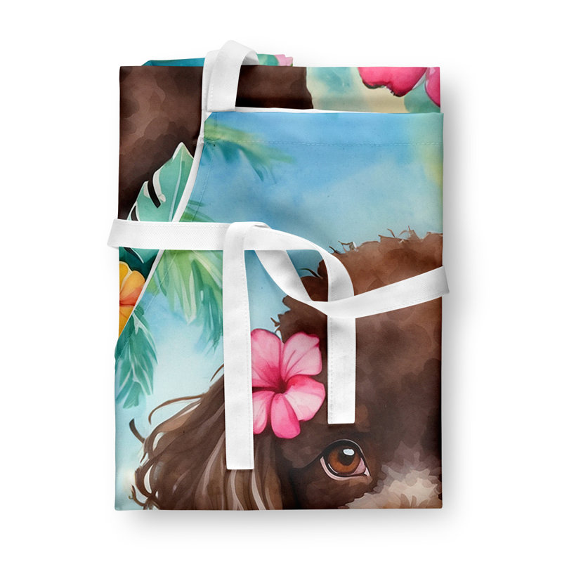 Floral Bib Apron