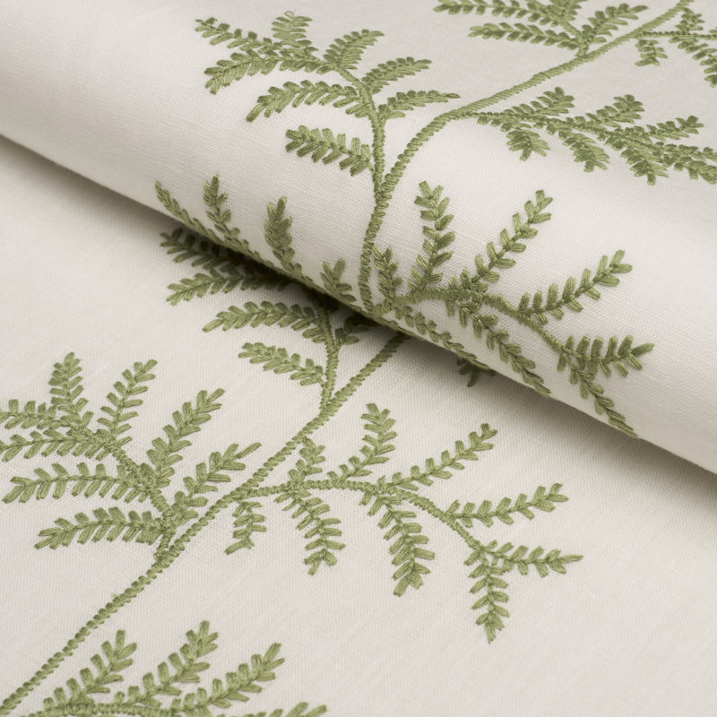 Eloise Embroidery Fabric, Tan